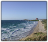 Click to enlarge.. Fistral Beach from Pentire